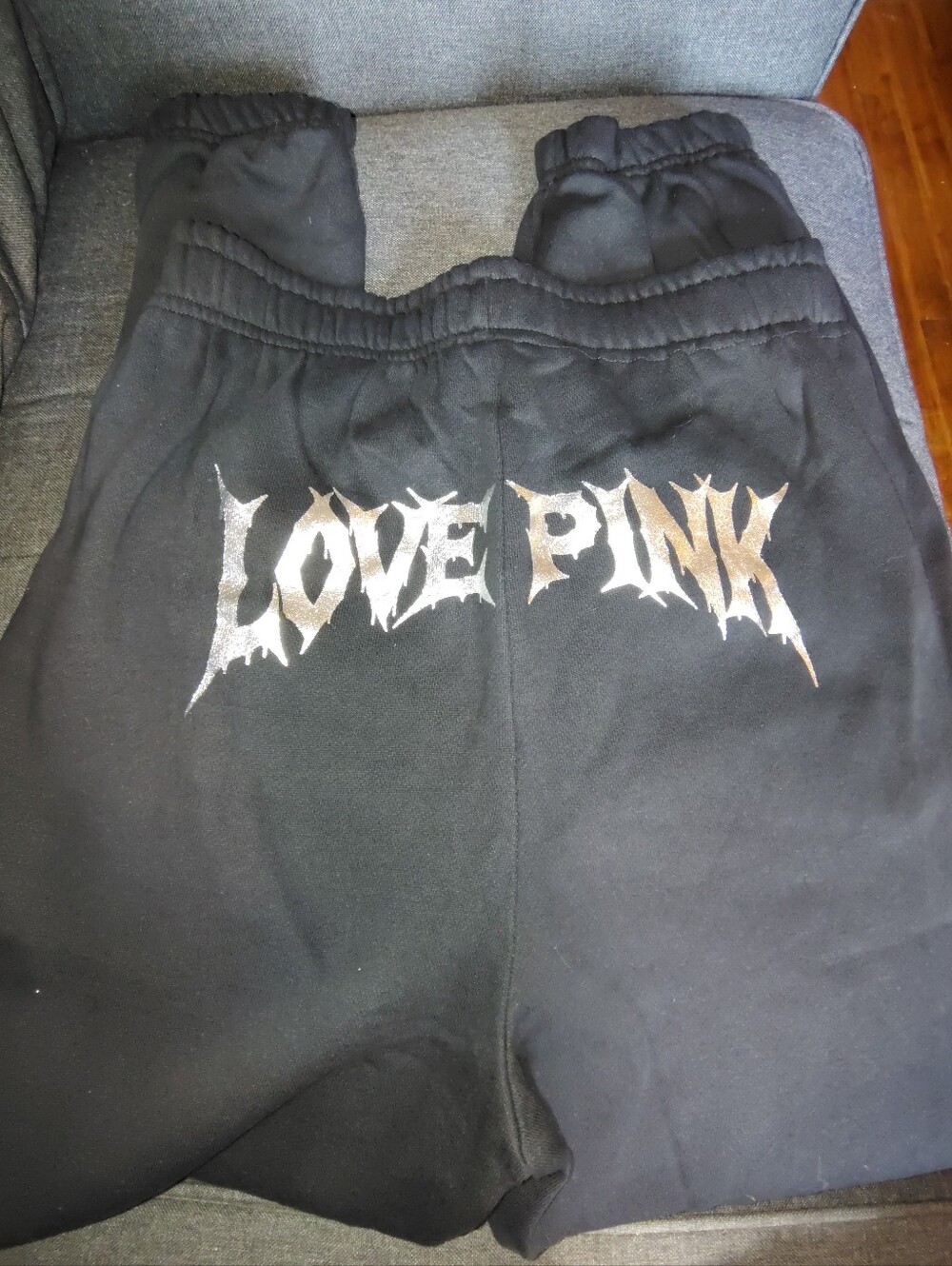 Victoria's Secret PINK Campus Fleece Joggers SIZE SMALL